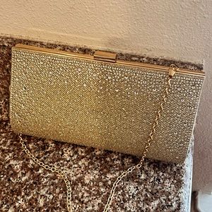 Gold Clutch Evening Bag